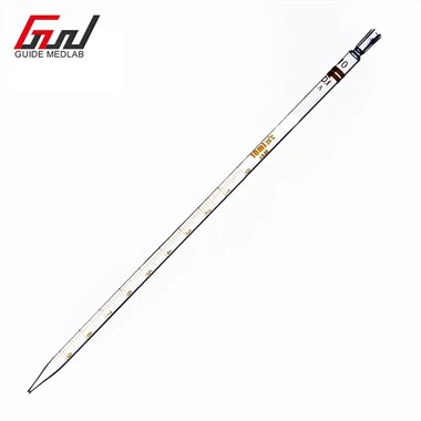 Laboratorijska staklena mjerna pipeta 1ml